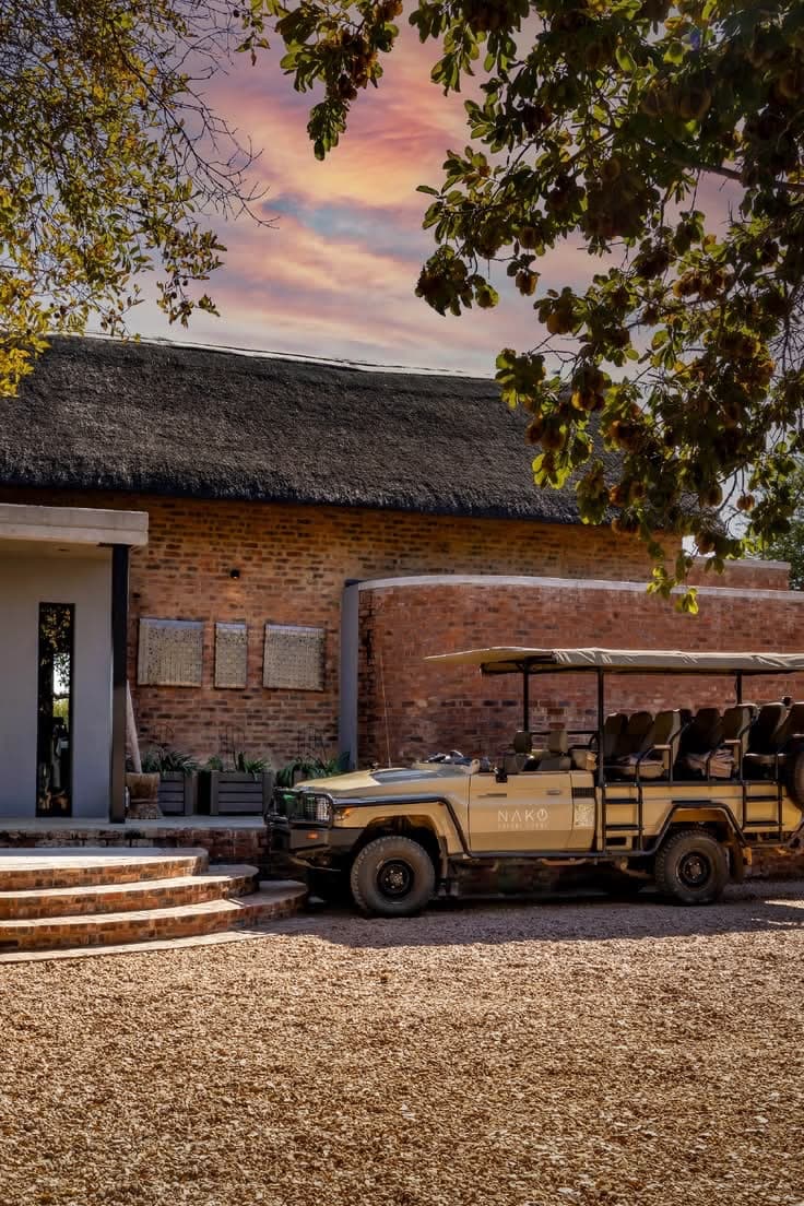 The riverside lodge near Victoria Falls